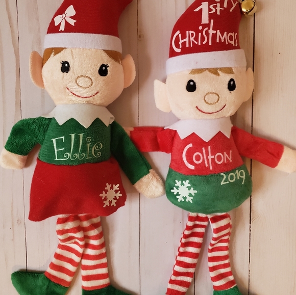 Personalized Elf Custom Plush Christmas Elves - Picture 4 of 8
